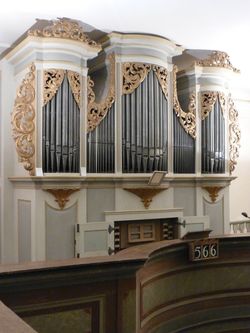 Silbermann-Orgel in Lebusa